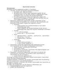 Thema 1.7 Infectie