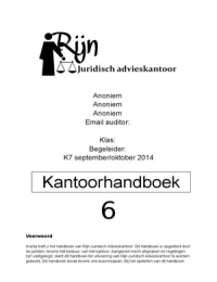 K7 volledig BP kantoorhandboek