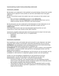 samenvatting reader bestuurskundig onderzoek 1