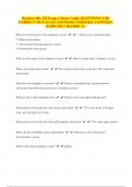 Hondros Bio 254 Exam 1 Study Guide QUESTIONS AND CORRECT DETAILED ANSWERS (VERIFIED ANSWERS) |ALREADY GRADED A+