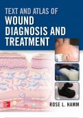 Rose Hamm Text and Atlas of Wound Diagnosis and Treatment 2015 with 100% correct answers | verified | latest update 2024