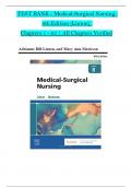 TEST BANK For Medical-Surgical Nursing 8th Edition by Mary Ann Linton, Adrianne Dill, Verified Chapters 1 - 63, Complete Newest Version