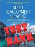 TEST BANK FOR ADULT DEVELOPMENT AND AGING, 2ND CANADIAN EDITION BY WHITBOURNE