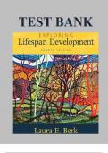 Test Bank for Exploring Lifespan Development 4th Edition by Laura E. Berk