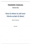 How & Where to sell your movie ideas.