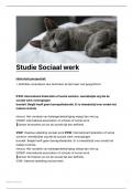 Samenvatting studie van Sociaal werk