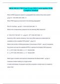 BIOCHEM C785 Final Exam 2024 Latest update With Complete Solution