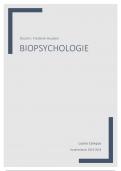 Samenvatting -  Biopsychologie