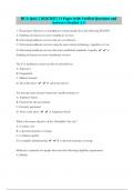 HCA Quiz 2 2024/2025 | 11 Pages |with Verified Questions and Answers (Graded A+)