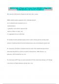 HCPCS Table of Drugs and Vaccines Exam 2024/2025 | 6 Pages |with Verified Questions and Answers (Graded A+)