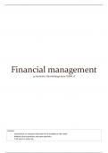 Summary Financial management 