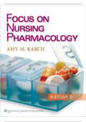 Test Bank For Focus On Nursing Pharmacology 6th Edition