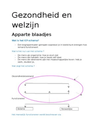 Verzorging Gezond en Welzijn 