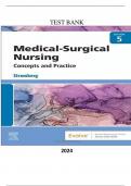 Test Bank for Medical-Surgical Nursing Concepts and Practice 5Ed.by Holly Stromberg