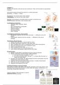 Neurobiology summary DT1 lectures
