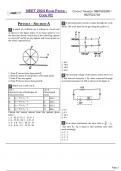 NEET 2024 Exam Paper - Code R1