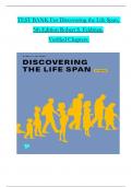 TEST BANK For Discovering the Life Span, 5th Edition Robert S. Feldman, Verified Complete Newest Version