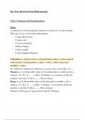 MCR3U Grade 11 Mathematics Full Course Notes. 4.0 GPA