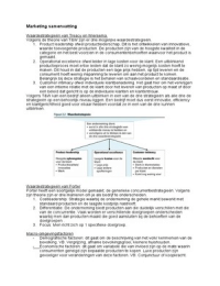 Strategische marketing blok 4.1 