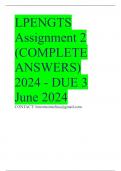 LPENGTS Assignment 2 (COMPLETE ANSWERS) 2024 - DUE 3 June 2024