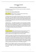 Business Entities - Lecture 10 - Liquidation Case Notes