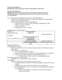 M&O Basisboek Informatie & Control