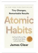 Summary Atomic Habits by James Clear