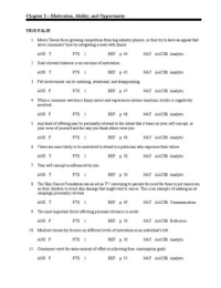 Marketing 2 Part 1 key practice questions