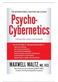 Summary Psycho-cybernetics by Maxwell Maltz