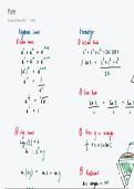 Pure Mathematics year 1 and 2 