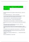 Vivint CEU Certification Exam 1