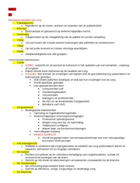 Kwaliteitzorg en patiëntveiligheid Deel 1
