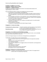 Samenvatting Bedrijfskunde Integraal - hoofdstuk 6 t/m 10