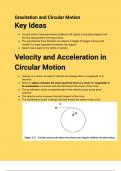 Gravitation and Circular Motion with 100% Correct 