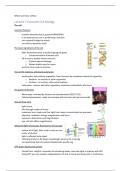 cell biology summary