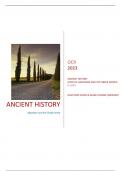 OCR 2023  ANCIENTHISTORY H407/13:MACEDONANDTHEGREEKWORLD ALEVEL   QUESTIONPAPER&MARKSCHEME(MERGED