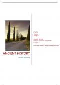 OCR 2023 ANCIENTHISTORY H407/21:REPUBLICANDEMPIRE A LEVEL  QUESTIONPAPER&MARKSCHEME(MERGED