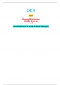OCR 2023 ClassicalCivilisation H408/24:Greekart ALevel  QuestionPaper&MarkScheme(Merged