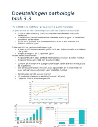 Doelstellingen pathologie 3.3 + artikelen BB