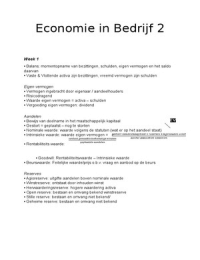 Economie in Bedrijf 2 EIB