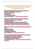 IAHSS BASIC OFFICER CERTIFICATION LATEST EXAM STUDY QUESTIONS AND ANSWERS LATEST UPDATED 2024 Which of the following is NOT one of the classifications of healthcare organizations in Chapter one? A. Propriety or for-profit. B. Not-for-profit. C. Government