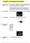 ARDMS / ULTRASOUND EXAM 2024