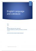 OCR 2023  GCE ENGLISH LANGUAGE AND LITERATURE H474/03: READING AS A WRITER, WRITING AS A READER A LEVEL  QUESTION PAPER & MARK SCHEME (MERGED)