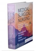 TEST BANK -- MEDICAL-SURGICAL NURSING: CONCEPTS FOR INTERPROFESSIONAL COLLABORATIVE CARE 10TH EDITION BY DONNA D. IGNATAVICIUS. CHAPTER 1 - 39. ALL CHAPTERS INCLUDED.