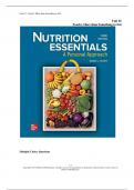 Test Bank for Nutrition Essentials A Personal Approach 3rd Edition by Wendy Schiff