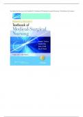 est Bank for Brunner And Suddarth'S Textbook Of Medical Surgical Nursing 12th Edition By Suzann