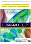 Test Bank Pharmacology A Patient-Centered Nursing Process Approach, 11th Edition by Linda E. McCuistion Chapter 1-58