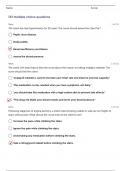 CARDIOVASCULAR DISORDERS TEST 1 QUESTIONS AND CORRECT ANSWERS