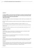 ATI HEALTH ASSESSMENT EXAM (FUNDAMENTALS) Questions and well -detailed explanation