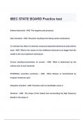 IBEC STATE BOARD Practice test QUESTIONS  & ANSWERS 2024 ( A+ GRADED 100% VERIFIED)